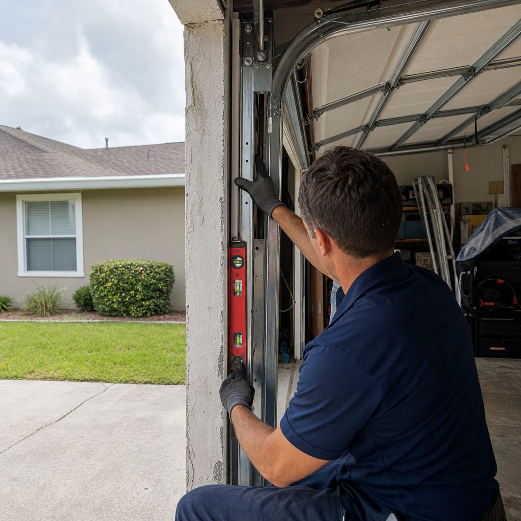 Double Car Door Installation